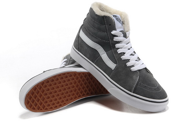 Vans High-Top Shoes Men Lined with fur--009